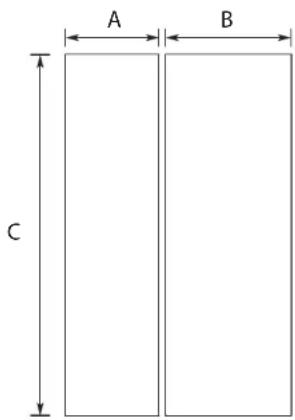 JENN-AIR JBFFS42NHS - Preparation du SITE dimensions du panneau - 3