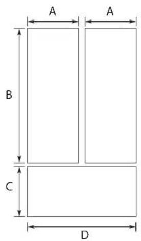JENN-AIR JBFFS42NHS - SITE PREPARATION PANEL DIMENSIONS - 2
