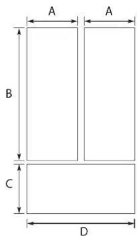 JENN-AIR JBSFS42NHP - SITE PREPARATION PANEL DIMENSIONS - 2
