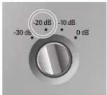 AUDIO TECHNICA ATHA5050H - -7 dB Position - 2