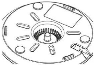 CASO Crema & Choco 1655 - Storage of the inserts - 1