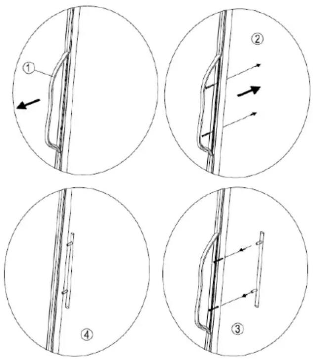CASO Wine Exclusive 180 Smart - The handle installing - 1