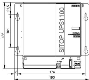 SIEMENS SITOP UPS1100 - Fixation - 1