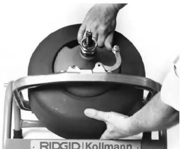 RIDGID K3800 - To Install Drum - 2
