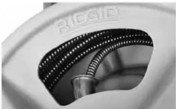 RIDGID K400 - Installation d'un nouveau câble - 1
