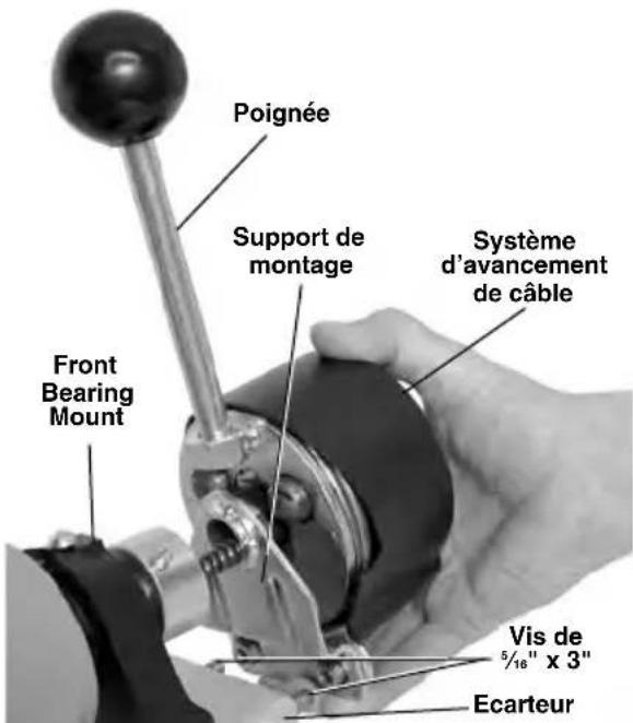 RIDGID K400 - Montage du système d'avancement de câble autofeed optionnel - 1