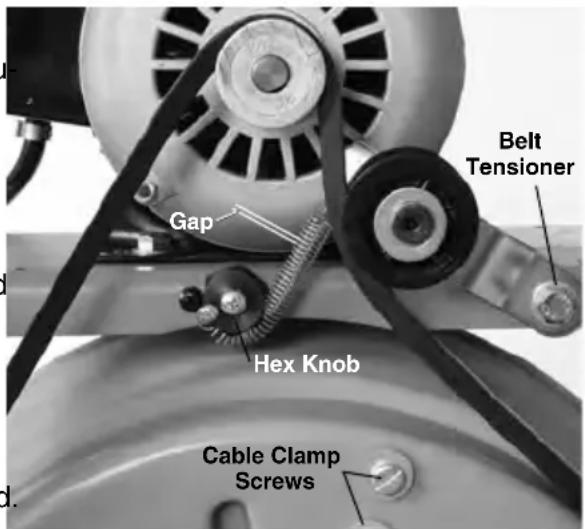 RIDGID K400 - Torque Limiter Adjustment - 1