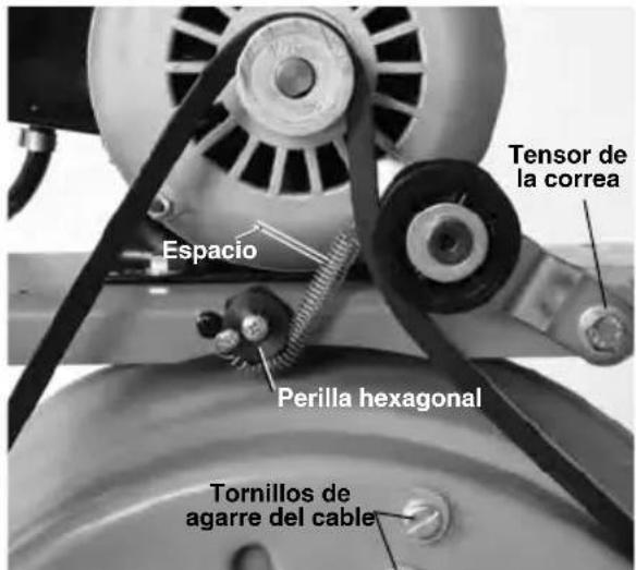 RIDGID K400 - Ajuste del limitador de torsión - 1