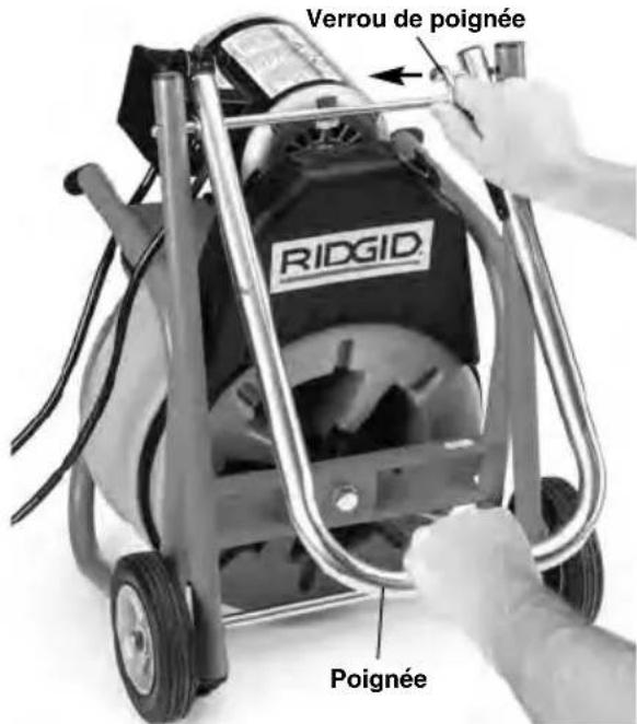 RIDGID K400 - Installation de la machine et du chantier - 3
