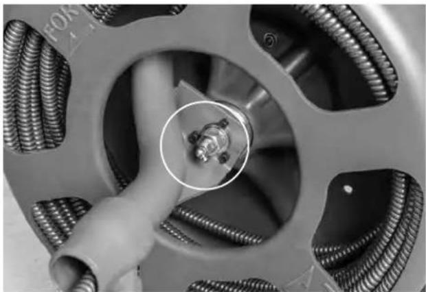 RIDGID K750R - Lubricación - 1