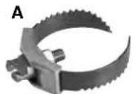RIDGID K750R - Siempre use anteojos de seguridad, guantes RIDGID de limpieza de desagües y equipo de protección apropiado cuando instale la limpiadora de desagües. - 3