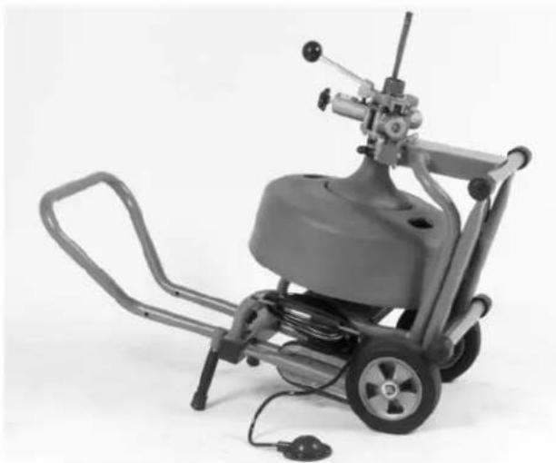 RIDGID K6200 - Utilisation de la machine en position couchée - 1
