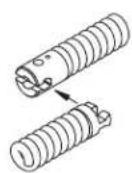 RIDGID K6200 - New style - Plunger pin - 1