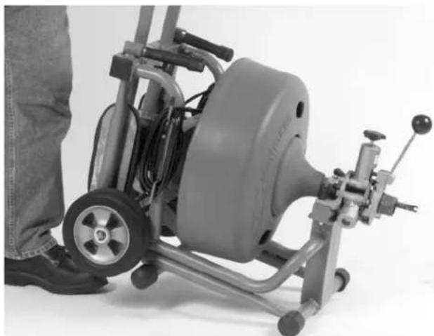 RIDGID K6200 - To prevent serious injury, proper set-up of the machine and work area is required. The following procedures should be followed to set-up machine: - 2
