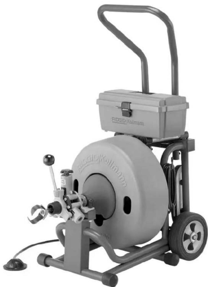 RIDGID K6200 - Drain Cleaning Machine - 1
