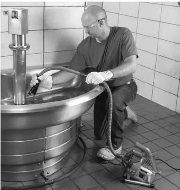 RIDGID PowerClear - Frigorelse af et fastsiddende varktjoj - 1