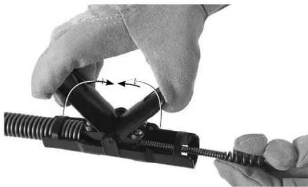RIDGID PowerClear - Konfiguration af styreslange/AUTOFEED-enhed - 2