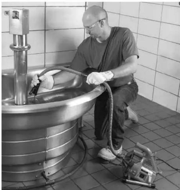 RIDGID PowerClear - Uvolhenie zaseknutého nastroja - 1