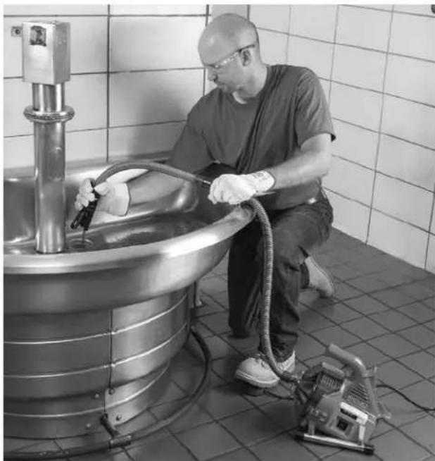 RIDGID PowerClear - Een vastgelopen werktuig vrijmaken - 1