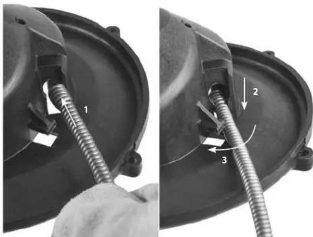 RIDGID PowerClear - Substituiro cabo - 2
