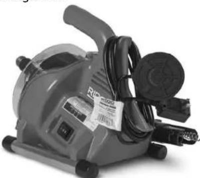 RIDGID PowerClear - Preparar para o transporte - 1