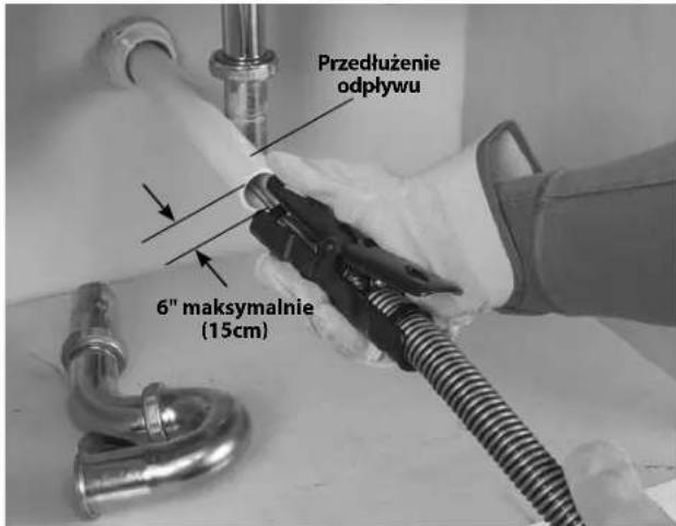 RIDGID PowerClear - Rysunek 6 - Doste do odplywu - 1