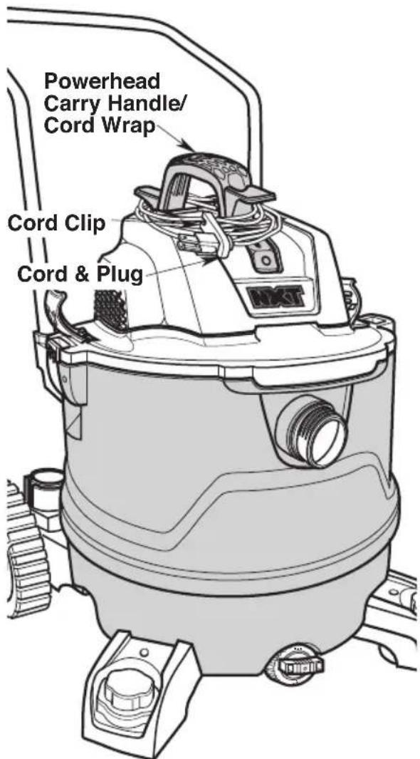 RIDGID HD18000 - Cord Storage - 1