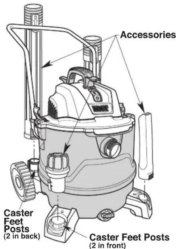 RIDGID HD18000 - Accessory Storage - 1