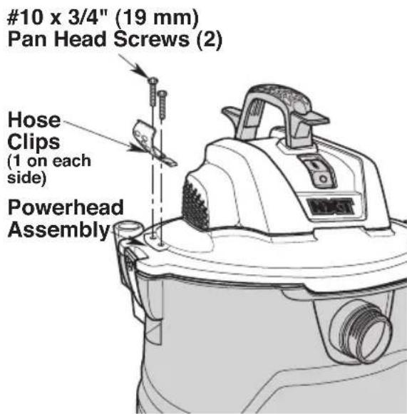 RIDGID HD18000 - Hose Storage Clip Assembly - 1