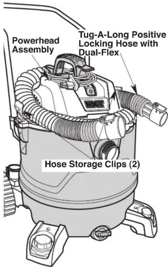 RIDGID HD18000 - Hose Storage - 1