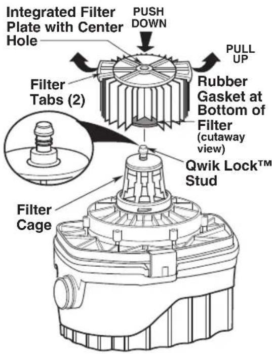 RIDGID WD40500 - Filter Installation: - 2