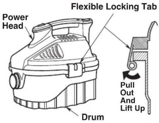 RIDGID WD40500 - Filter Installation: - 1