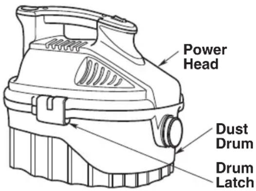 RIDGID WD4051 - Emptying the Drum - 1