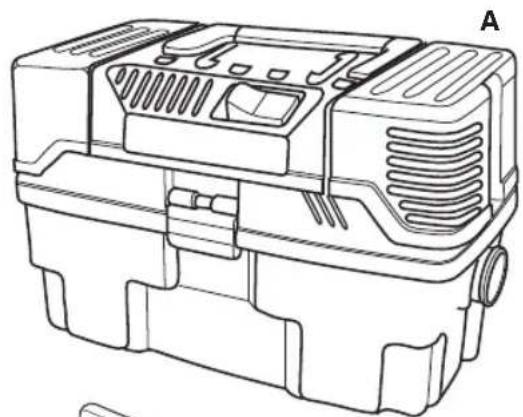 RIDGID ProPack VT1781 - Key Description Qty - 1