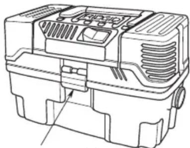 RIDGID ProPack VT1781 - Vaciado del tambor para polvo - 1