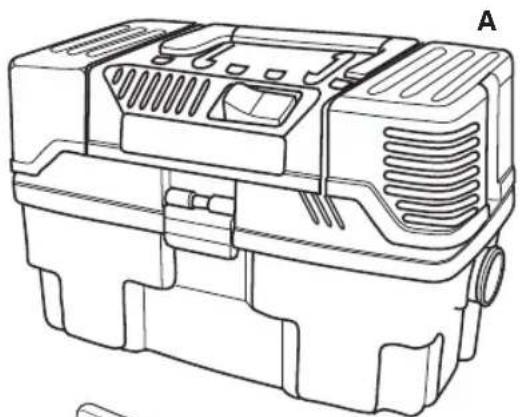 RIDGID ProPack VT1781 - Lista del contenido de la caja de cartón Clave Descripción Cant. - 1