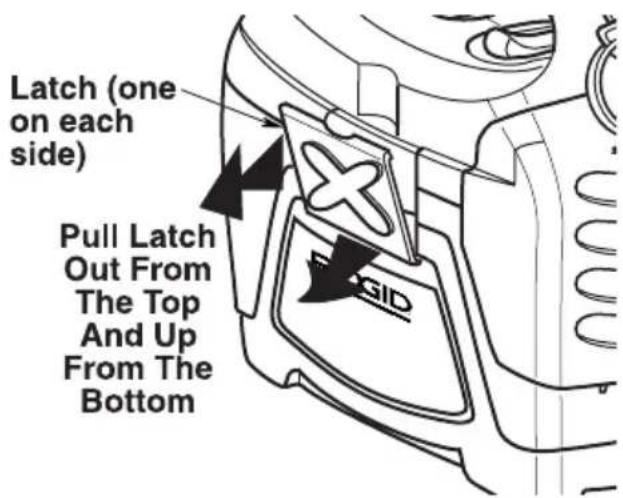 RIDGID WD03180 - Emptying the Drum - 1