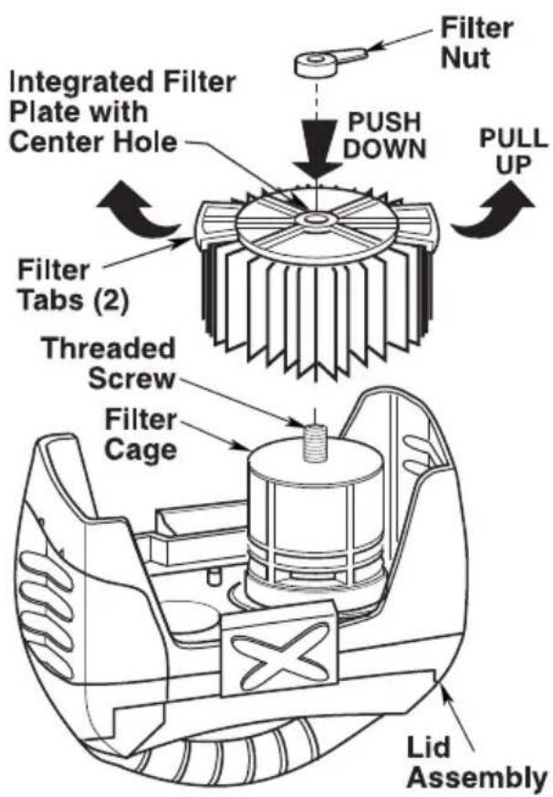 RIDGID WD03180 - Filter Installation - 2