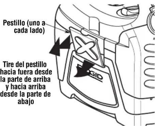 RIDGID WD03180 - Vaciado del tiempo - 1