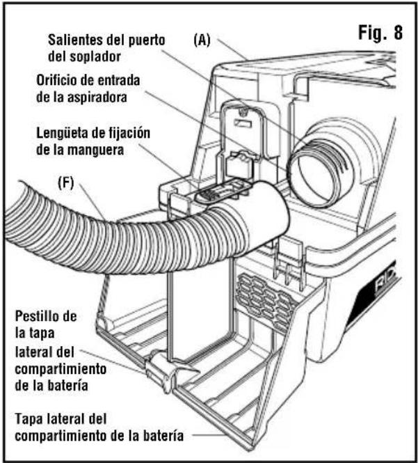 RIDGID HD0318 - DISPOSITIVO DE SOPLADO (Fig. 8) - 1