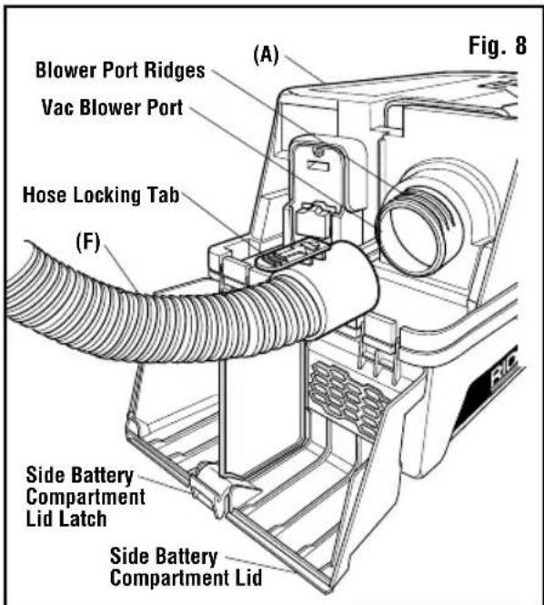 RIDGID HD0318 - BLOWING FEATURE (Fig. 8) - 1