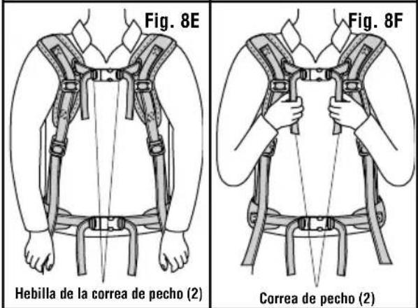 RIDGID VFB102 - CÓMOPONERSE LA ASPIRADORA TIPO MOCHILA (Figs. 8A, 8B, 8C, 8D, 8E, y 8F) - 3