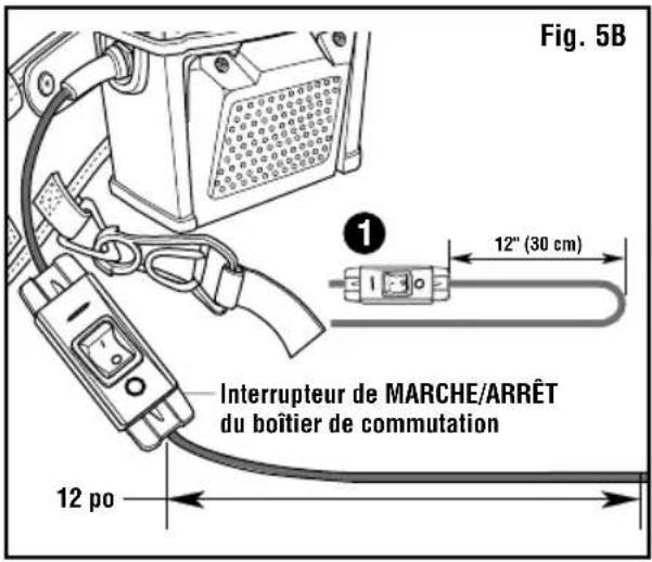 RIDGID VFB600 - Attachement et retrait du TUYAU flexible de l'aspirateur (fig. 4) - 3