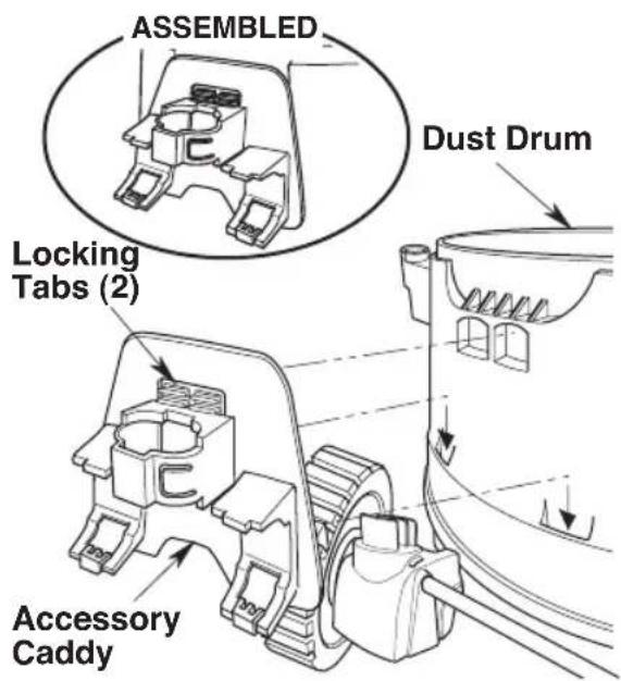 RIDGID RT1400 - Accessory Caddy Installation - 1