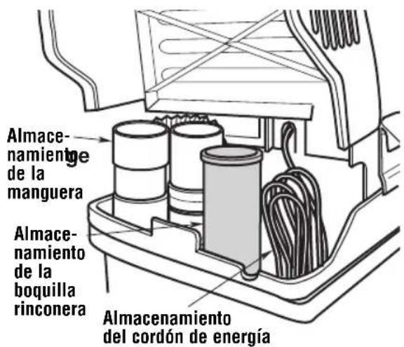 RIDGID ProPack VT1702 - Almacenimiento del cordón, la manguera y los accesorios - 2