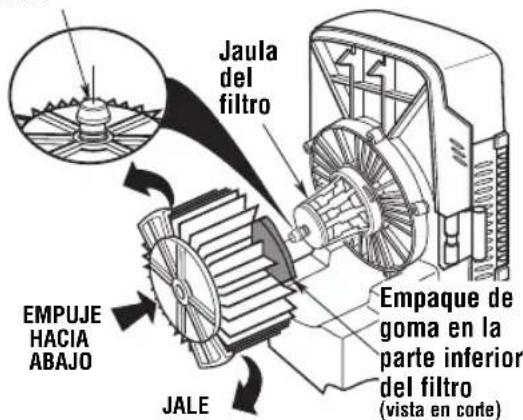 RIDGID ProPack VT1702 - Instalacion del filtro: - 1