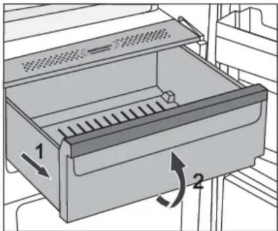 GORENJE R619DAXL6 - Bac à légumes avec régulateur d'humidité (CrispZone)* - 1