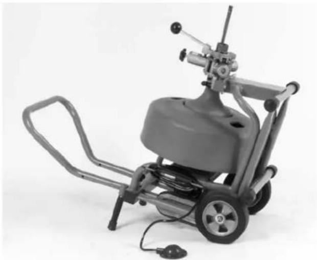 RIDGID C24 - Operating Machine In Reclined Position - 1