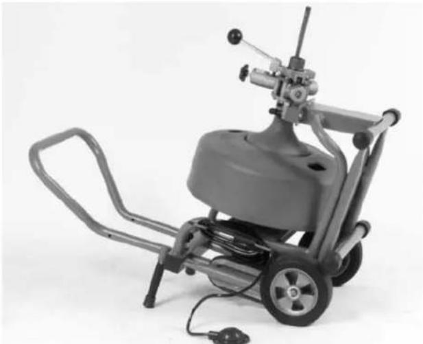 RIDGID C24 - Funcioncimiento de laquina en posic-. tion reclinada - 1