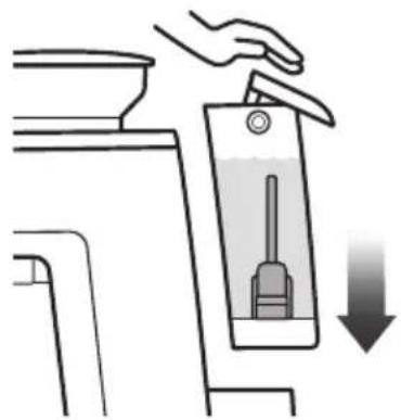 BREVILLE the Barista Express BES876 - Filling the Water Tank - 2